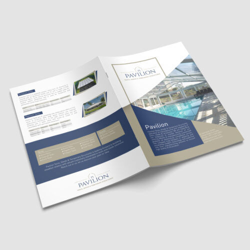 Pavilion Brochure Mockup